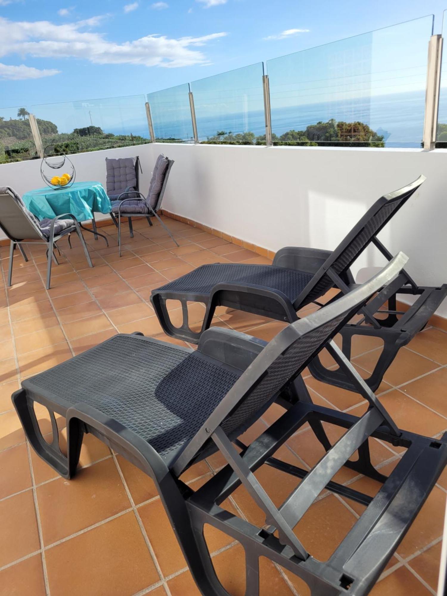 Casa Punta Del Sol Atico Vista Al Mar Villa Tijarafe Room photo